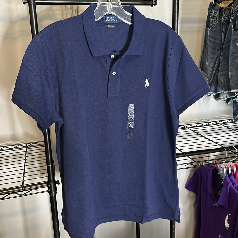 Dark Blue Polo Shirt